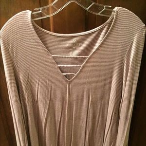 Brand new -AE long bell sleeve shirt